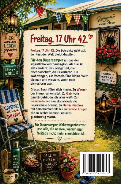 Camping-Geflüster - Zwischen Dauerplatz und Vorzelt: Ein humorvolles Geschenk für Dauercamper und Wohnwagenbesitzer - vom Leben auf dem Dauerplatz