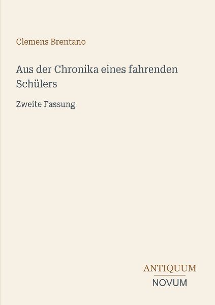 Aus der Chronika eines fahrenden Schülers
