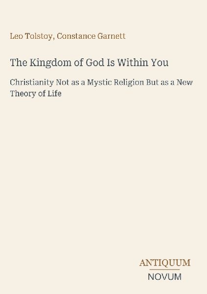 The Kingdom of God Is Within You