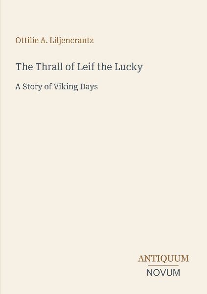 The Thrall of Leif the Lucky