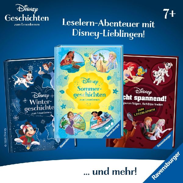 Disney Sommergeschichten - Erstlesebuch ab 7 Jahren zum Lesenlernen