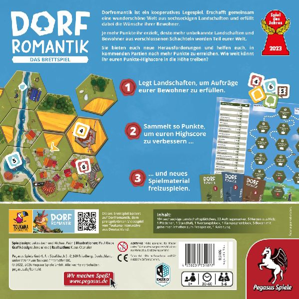 Dorfromantik - Das Brettspiel *Spiel des Jahres 2023*