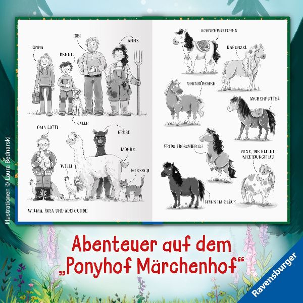Die Märchenponys, Band 2 - Hans im Glück und das goldene Ei