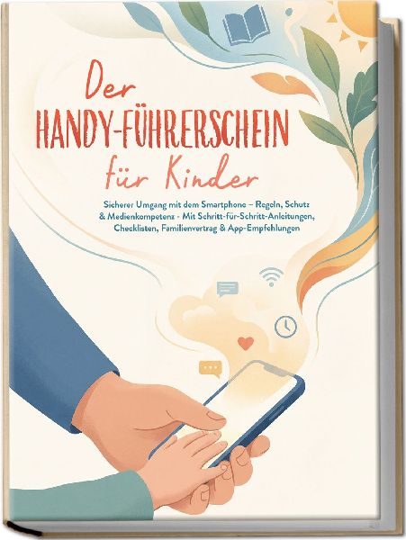 Der Handy-Führerschein für Kinder: Sicherer Umgang mit dem Smartphone - Regeln, Schutz & Medienkompetenz - Mit Schritt-für-Schritt-Anleitungen, Checklisten, Familienvertrag & App-Empfehlungen