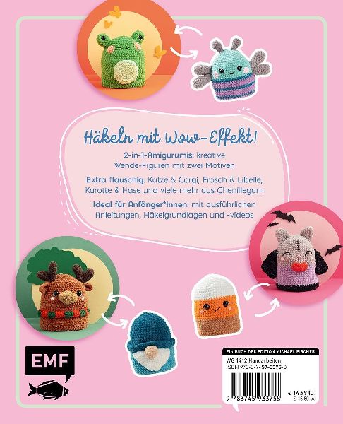 Flip & Squish - Plüschige Wende-Amigurumis häkeln für Squishmallow-Fans