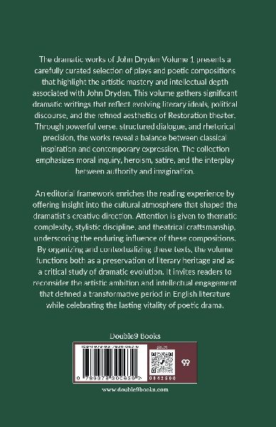 The Dramatic Works Of John Dryden
