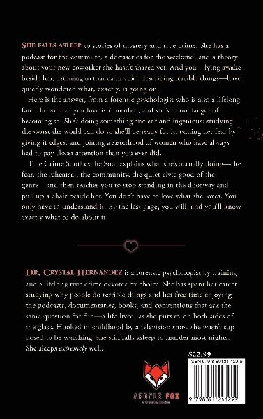 True Crime Soothes the Soul