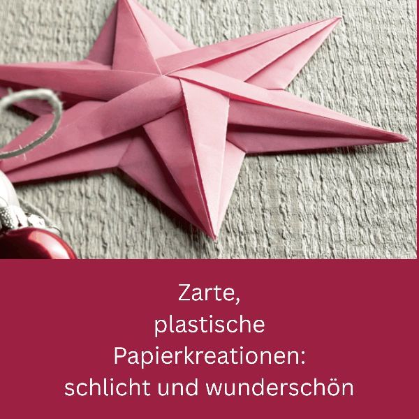 Zarte Origamisterne (kreativ.kompakt.)