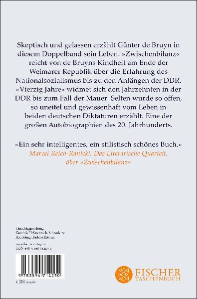 Zwischenbilanz / Vierzig Jahre