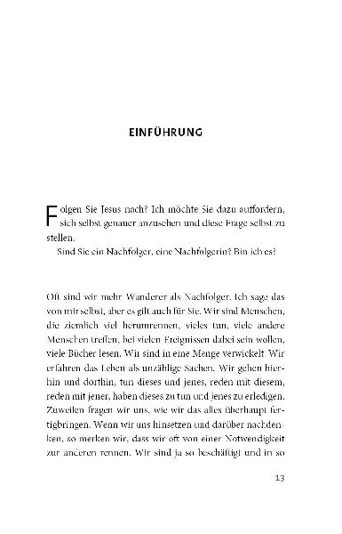Jesus nachfolgen
