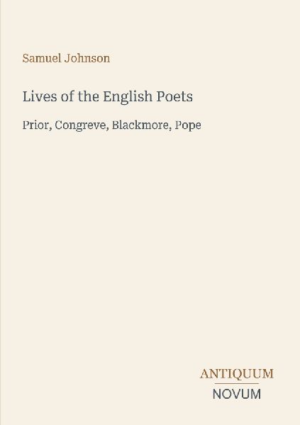 Lives of the English Poets