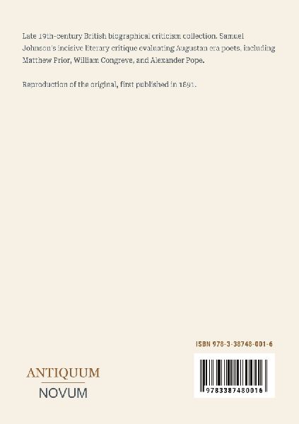Lives of the English Poets