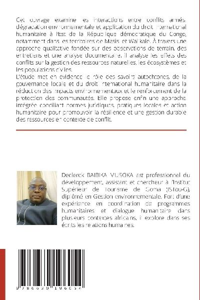 Dynamiques de gestion environnementale en contexte de conflits armés
