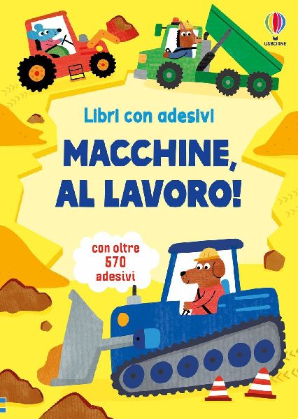 Macchine, al lavoro! Con adesivi