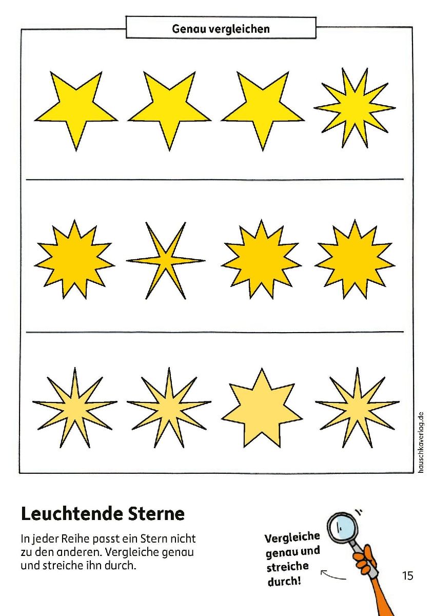 Weihnachtsrätsel - Kunterbunter Kindergartenblock ab 3 Jahre