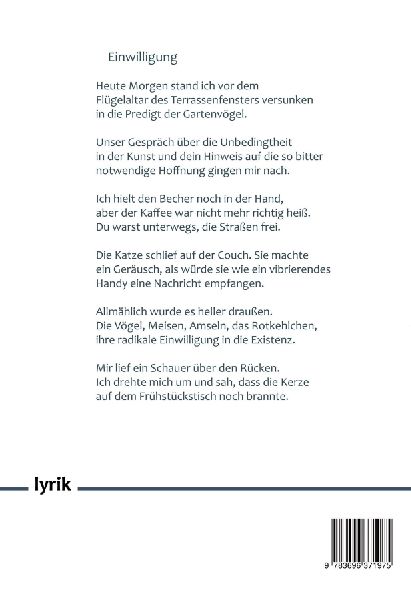 Meine Hände werden es sehen