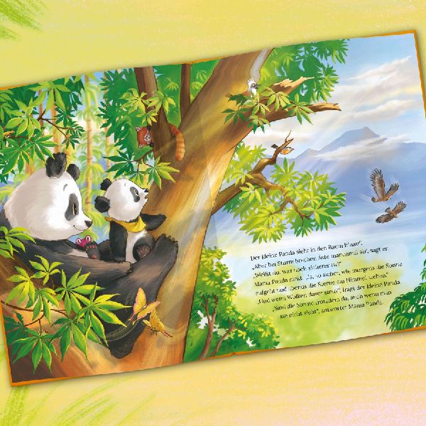 Weißt du was, kleiner Panda? Ich hab dich immer lieb