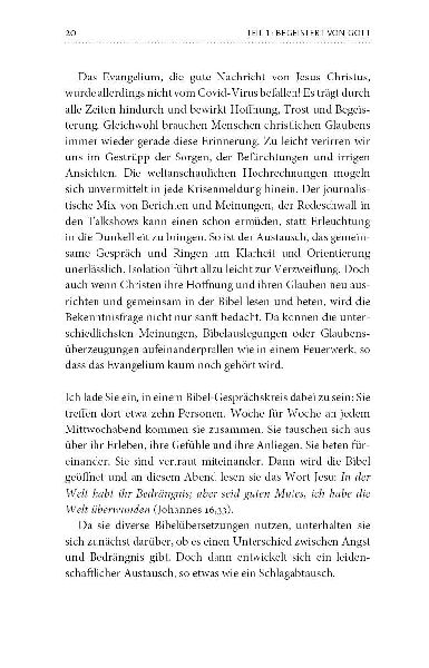 Zuhause in der Schöpfungsgemeinschaft