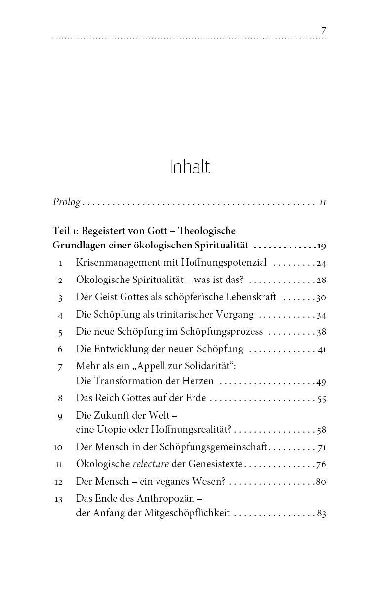 Zuhause in der Schöpfungsgemeinschaft