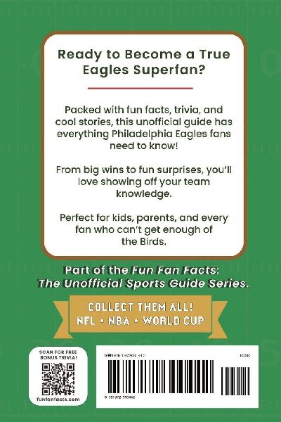 Philadelphia Eagles Football Book for Kids