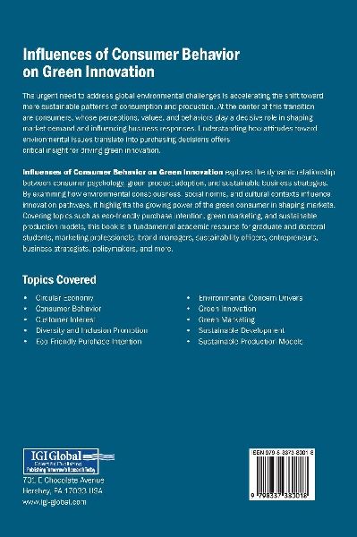 Influences of Consumer Behavior on Green Innovation