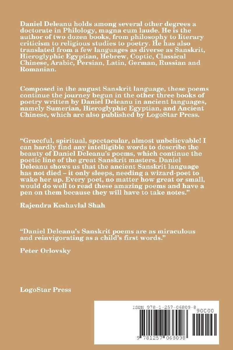 Poems in Vernacular Sanskrit