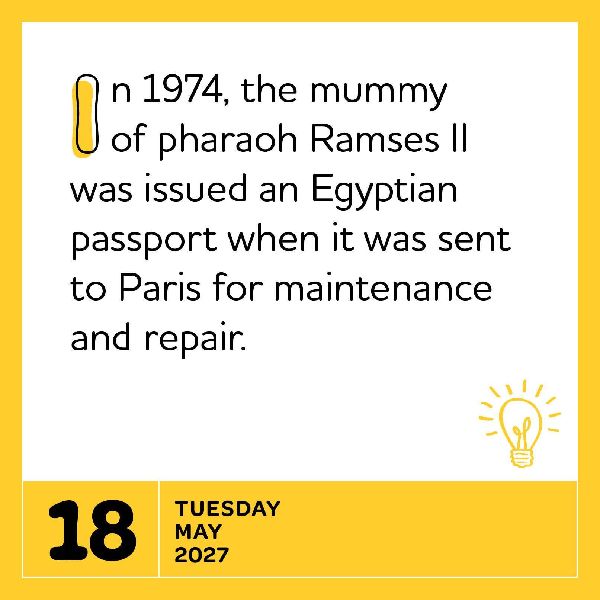 Interesting Facts for Curious Minds Page-A-Day® Calendar 2027
