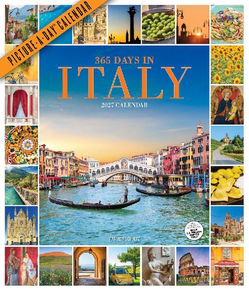 365 Days in Italy Picture-A-Day® Wall Calendar 2027