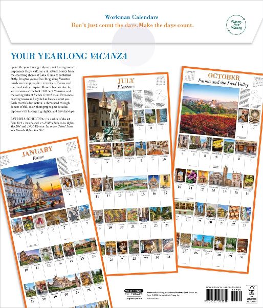 365 Days in Italy Picture-A-Day® Wall Calendar 2027