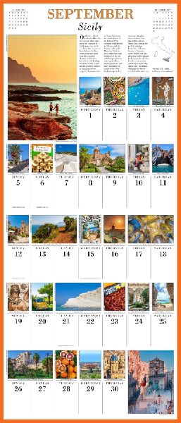 365 Days in Italy Picture-A-Day® Wall Calendar 2027
