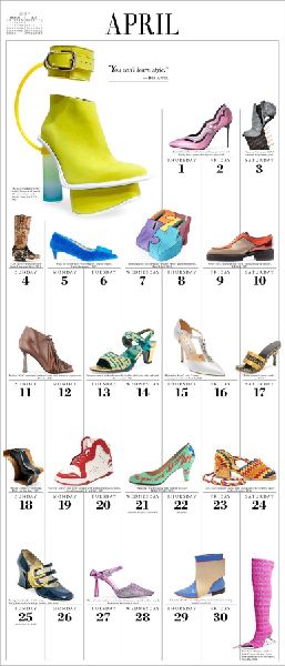 365 Days of Shoes Picture-A-Day® Wall Calendar 2027