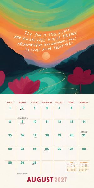 Morgan Harper Nichols Wall Calendar 2027