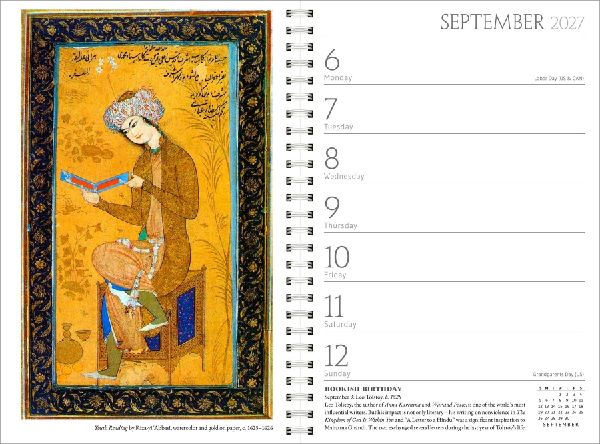 A Book Lover's Year Engagement Calendar 2027