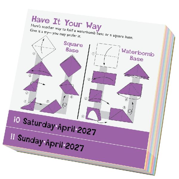 Origami Page-A-Day® Calendar 2027