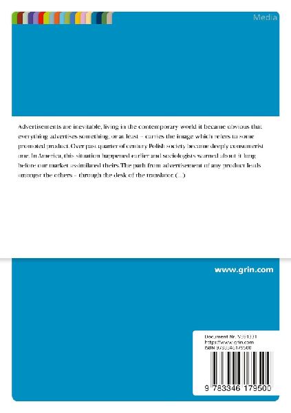 Rendering the Advertisements into Polish. History of Polish Translation in Advertising