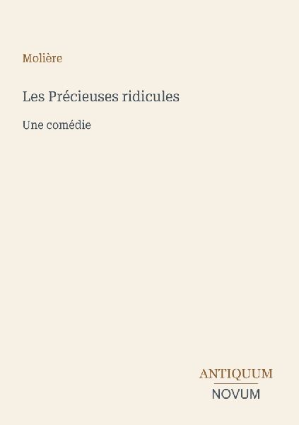 Les Précieuses ridicules