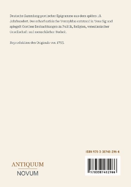 Venetianische Epigramme