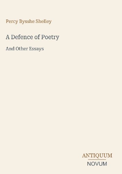 A Defence of Poetry
