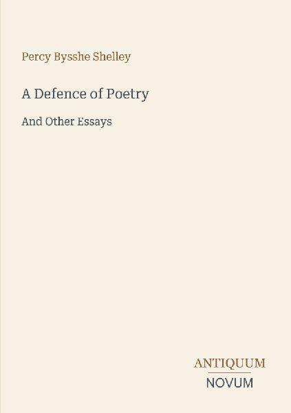 A Defence of Poetry