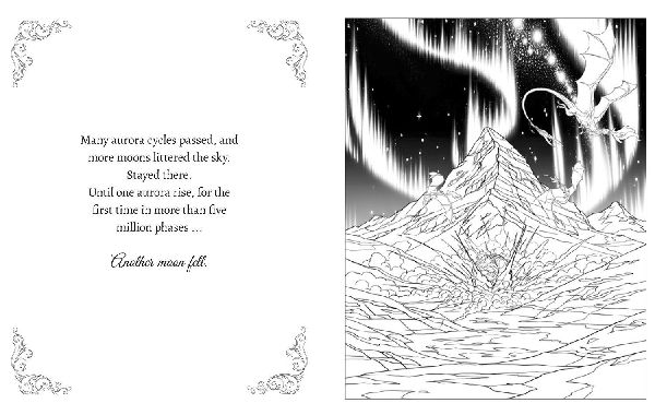 When the Moon Hatched The Official Colouring Book