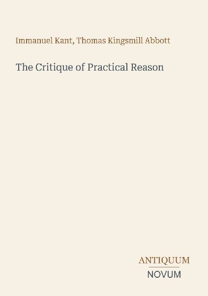The Critique of Practical Reason