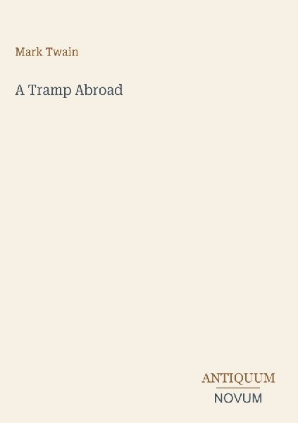 A Tramp Abroad