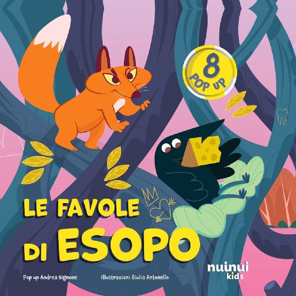 Le favole di Esopo. Fiabe pop up