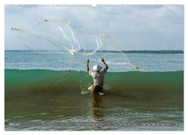 Peter Fischer - Bali 2027 (hochwertiger Premium Wandkalender 2027 DIN A2 quer), Kunstdruck in Hochglanz
