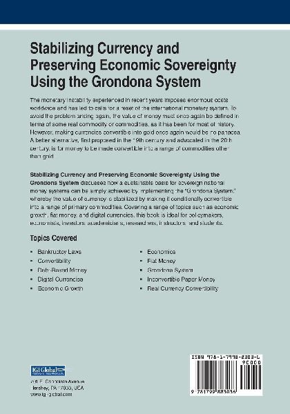 Stabilizing Currency and Preserving Economic Sovereignty Using the Grondona System