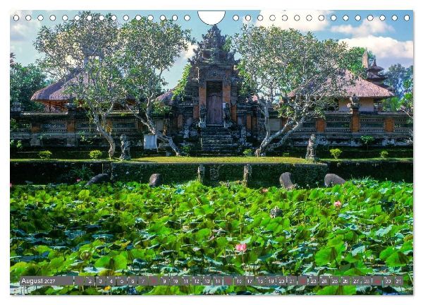 Peter Fischer - Bali 2027 (Wandkalender 2027 DIN A4 quer), CALVENDO Monatskalender