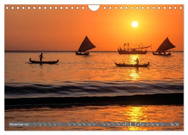 Peter Fischer - Bali 2027 (Wandkalender 2027 DIN A4 quer), CALVENDO Monatskalender