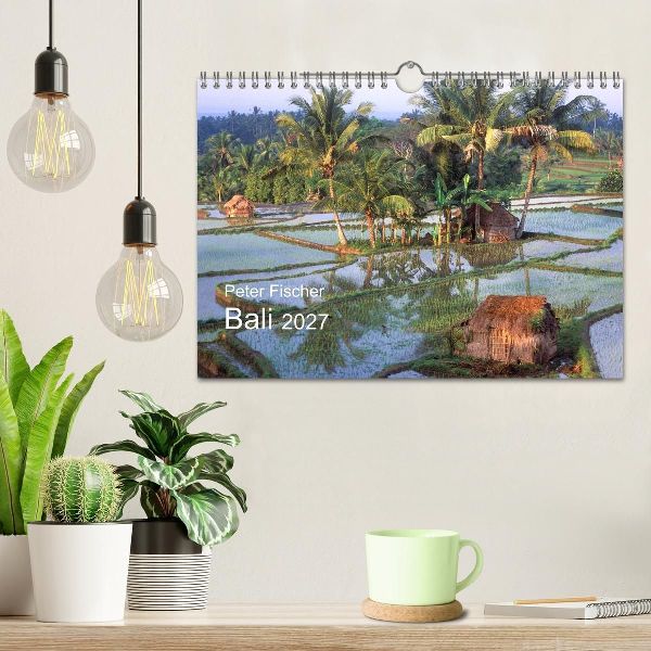 Peter Fischer - Bali 2027 (Wandkalender 2027 DIN A4 quer), CALVENDO Monatskalender