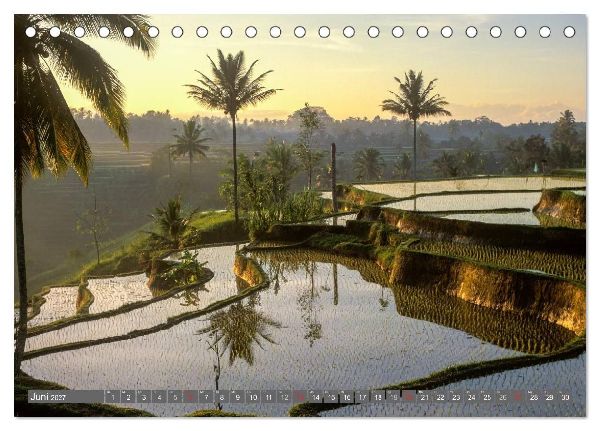 Peter Fischer - Bali 2027 (Tischkalender 2027 DIN A5 quer), CALVENDO Monatskalender