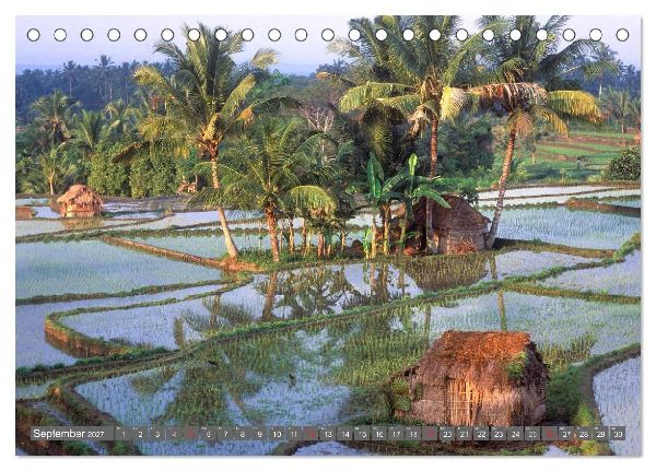 Peter Fischer - Bali 2027 (Tischkalender 2027 DIN A5 quer), CALVENDO Monatskalender